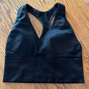 PINK sports bra xs black